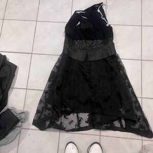 Hot Topic Disney Star Wars Darth Vader Peplum Gown